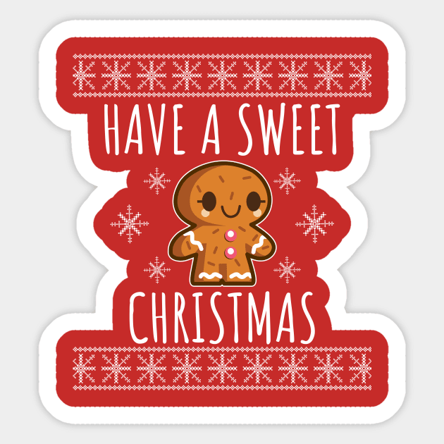 Have A Sweet Christmas Sticker by LunaMay